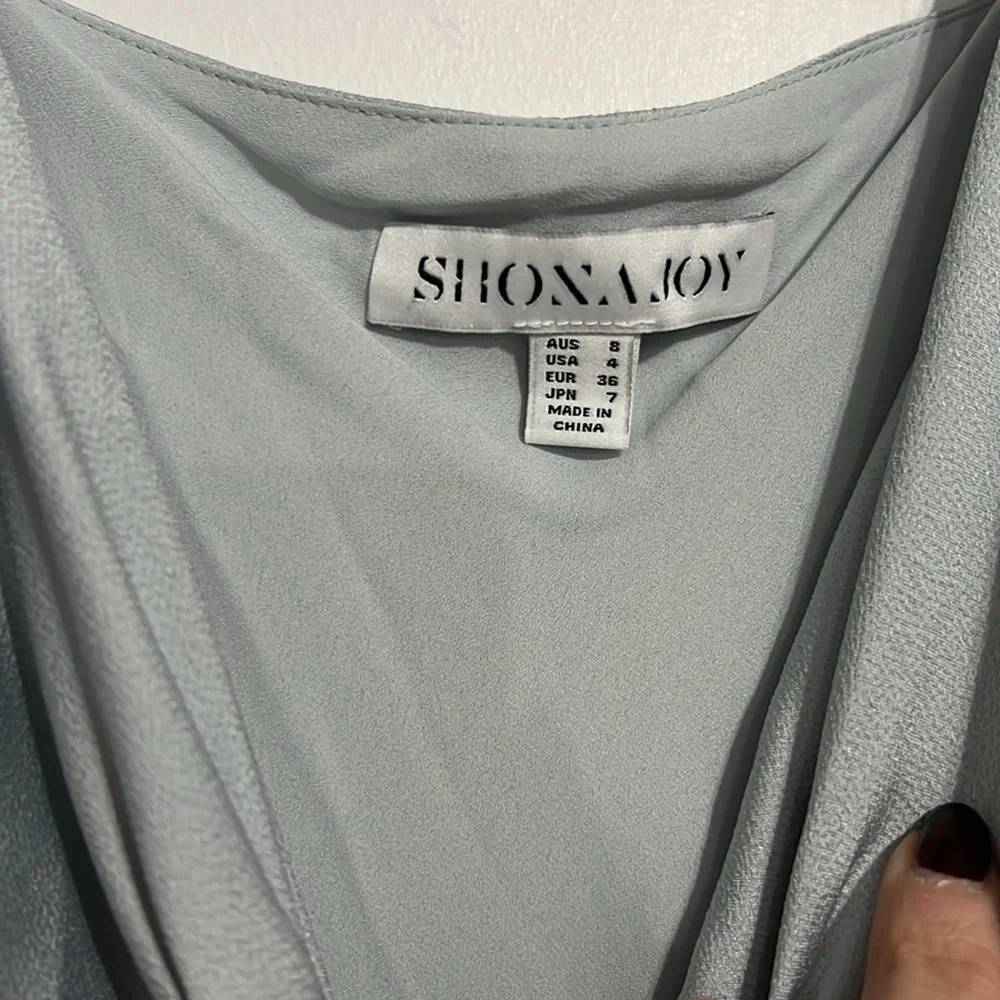 Shona Joy Light Blue Gown - Picture 2 of 3